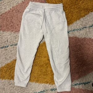 TNA Light Gray Joggers Aritzia